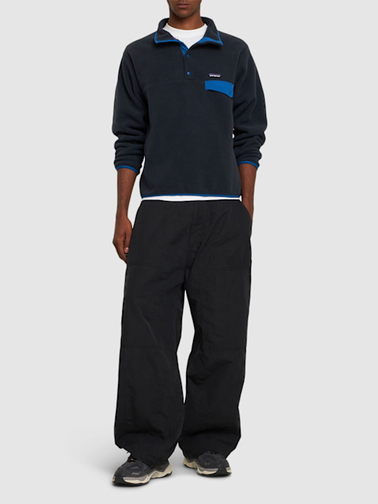 Patagonia: Synchilla Snap-T sweatshirt - Pitch Blue - men_1 | Luisa Via Roma