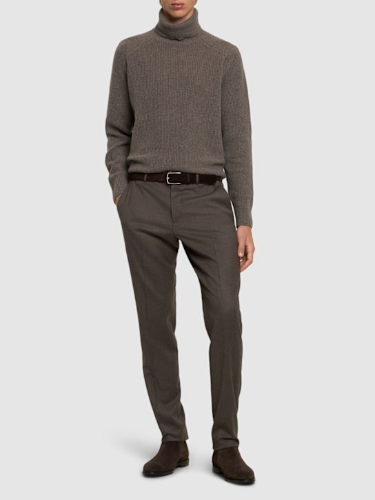 Boss: Evento wool turtleneck sweater - men_1 | Luisa Via Roma