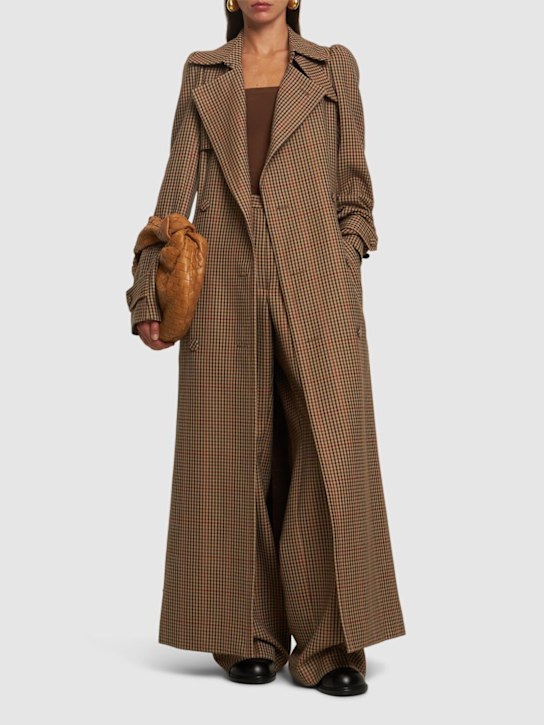 Dries Van Noten: Remis wool trench coat - women_1 | Luisa Via Roma