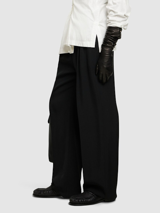 Dries Van Noten: Leather loafers - men_1 | Luisa Via Roma