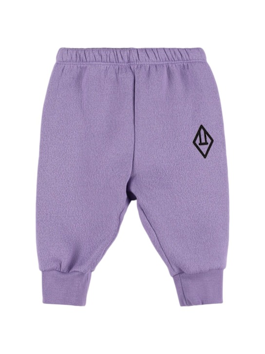 The Animals Observatory: Printed cotton blend sweatpants - kids-boys_0 | Luisa Via Roma