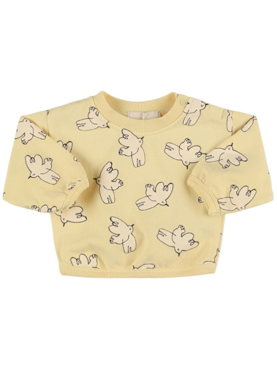 Bobo Choses: オーガニックコットンブレンドスウェットシャツ - kids-boys_0 | Luisa Via Roma