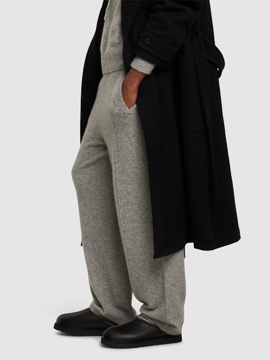 Ugg: Tasman LTHR Regen loafers - Black - men_1 | Luisa Via Roma