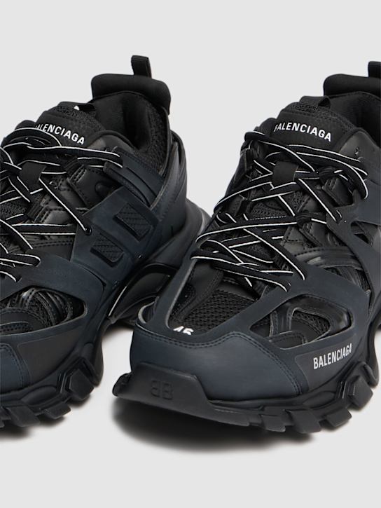 Balenciaga: 50毫米M Track E运动鞋 - 黑色 - men_3 | Luisa Via Roma