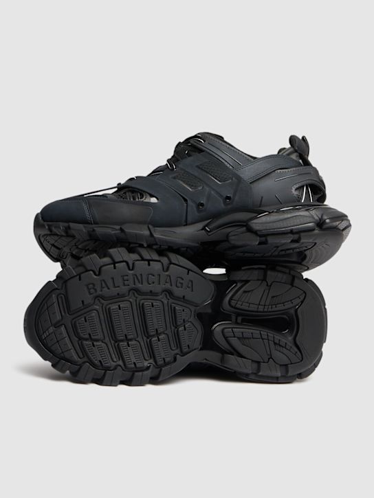 Balenciaga: 50毫米M Track E运动鞋 - 黑色 - men_4 | Luisa Via Roma