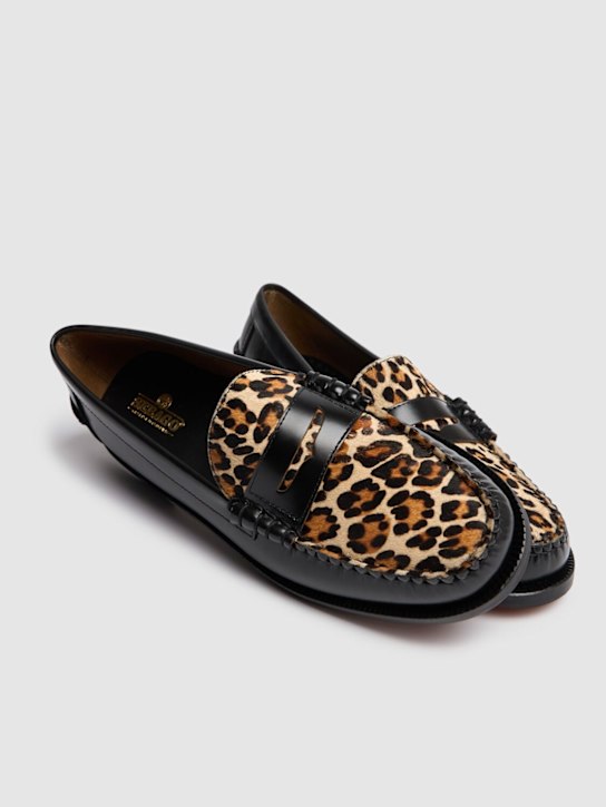 Sebago: 20mm Dan Vamp Wild leather loafers - women_1 | Luisa Via Roma