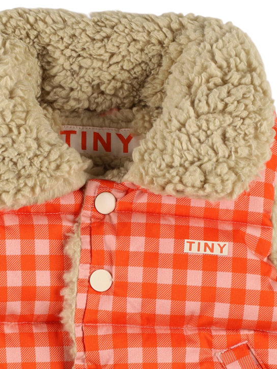 Tiny Cottons: Piumino smanicato in nylon stampato - kids-girls_1 | Luisa Via Roma