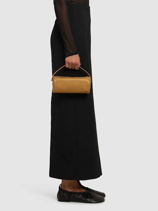 Jil Sander: 10mm Leather ballerina flats - women_1 | Luisa Via Roma