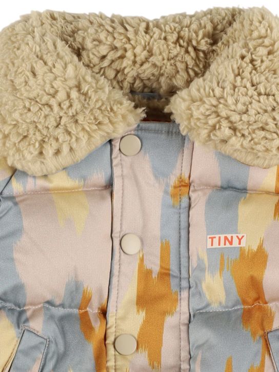 Tiny Cottons: Giacca imbottita in nylon stampa camouflage - kids-girls_1 | Luisa Via Roma