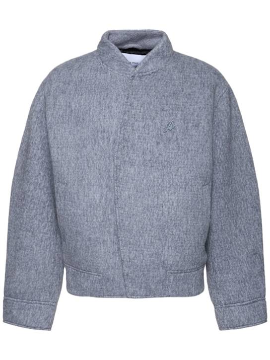 Axel Arigato: Hera oversized tech bomber jacket - men_0 | Luisa Via Roma