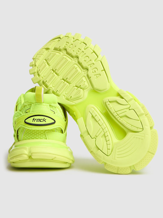 Balenciaga: Track运动鞋 - 荧光黄 - men_4 | Luisa Via Roma