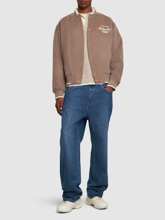 Axel Arigato: Chateau Axel wool bomber jacket - men_1 | Luisa Via Roma