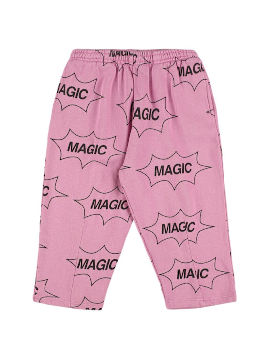 Bobo Choses: コットンスウェットパンツ - kids-girls_0 | Luisa Via Roma