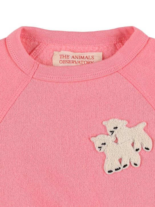 The Animals Observatory: Animal Shark コットンブレンドスウェットシャツ - kids-girls_1 | Luisa Via Roma