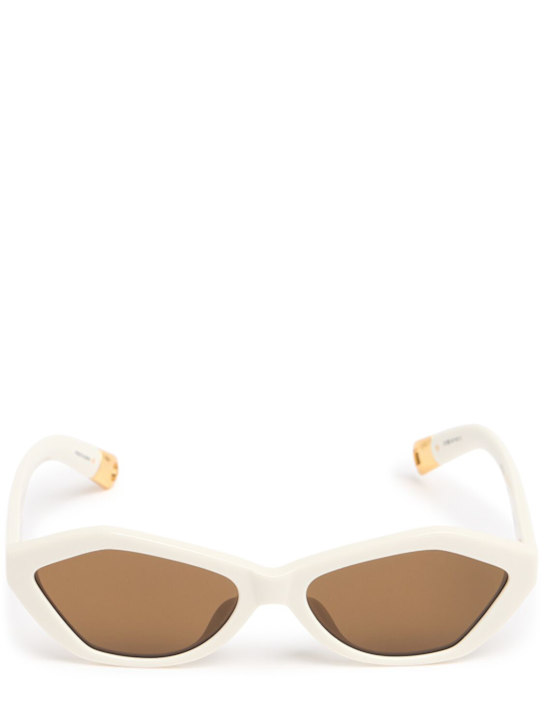 Jacquemus: Les Lunettes Bambino acetate sunglasses - men_0 | Luisa Via Roma