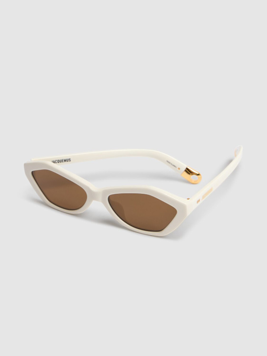 Jacquemus: Les Lunettes Bambino acetate sunglasses - men_1 | Luisa Via Roma