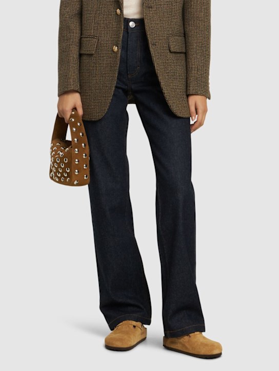 BIRKENSTOCK: Boston suede mules - women_1 | Luisa Via Roma