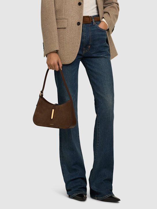 DeMellier: Tokyo suede shoulder bag - women_1 | Luisa Via Roma