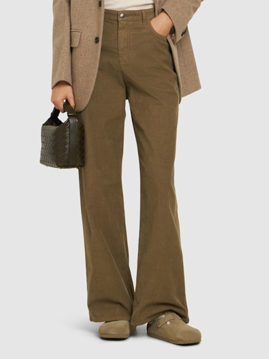 BIRKENSTOCK: Boston麂皮穆勒鞋 - women_1 | Luisa Via Roma