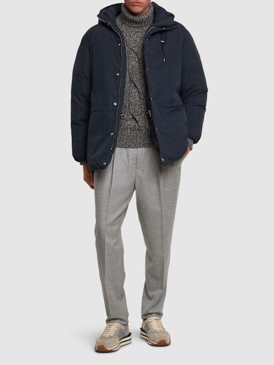 Boss: Currien nylon puffer jacket - men_1 | Luisa Via Roma