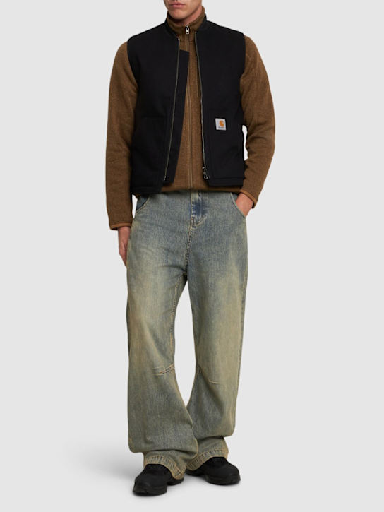 Carhartt WIP: Dearbon canvas vest - men_1 | Luisa Via Roma