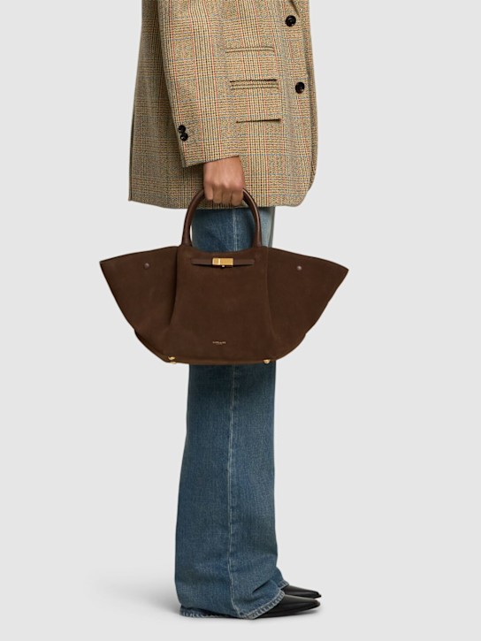 DeMellier: Midi New York suede tote bag - women_1 | Luisa Via Roma