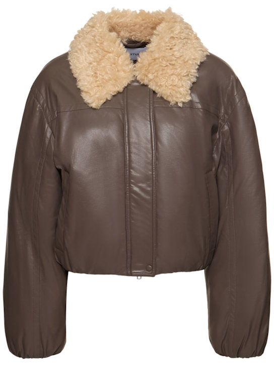 Stand Studio: Fran padded jacket - women_0 | Luisa Via Roma