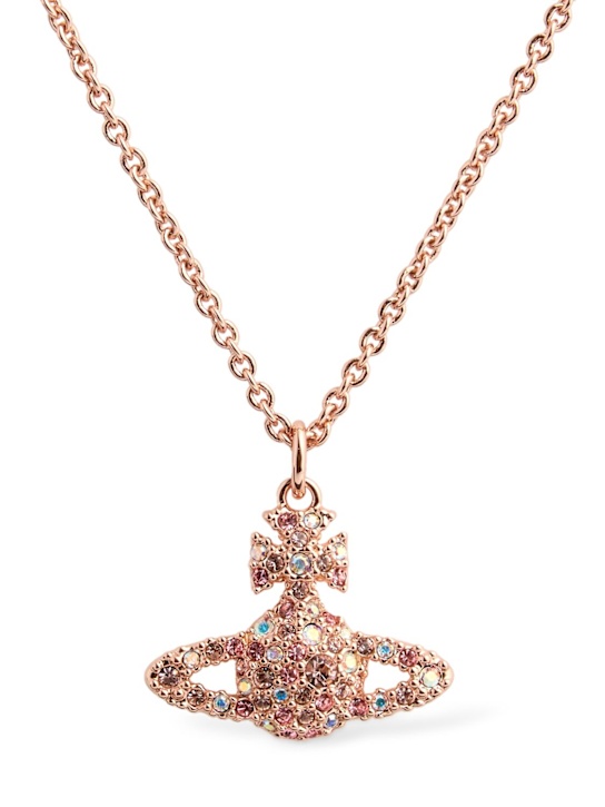 Vivienne Westwood: Grace bas relief pendant necklace - women_0 | Luisa Via Roma