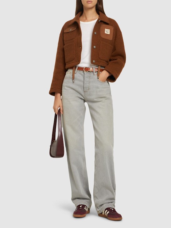 Roy Roger's: Veste courte en laine mélangée - women_1 | Luisa Via Roma