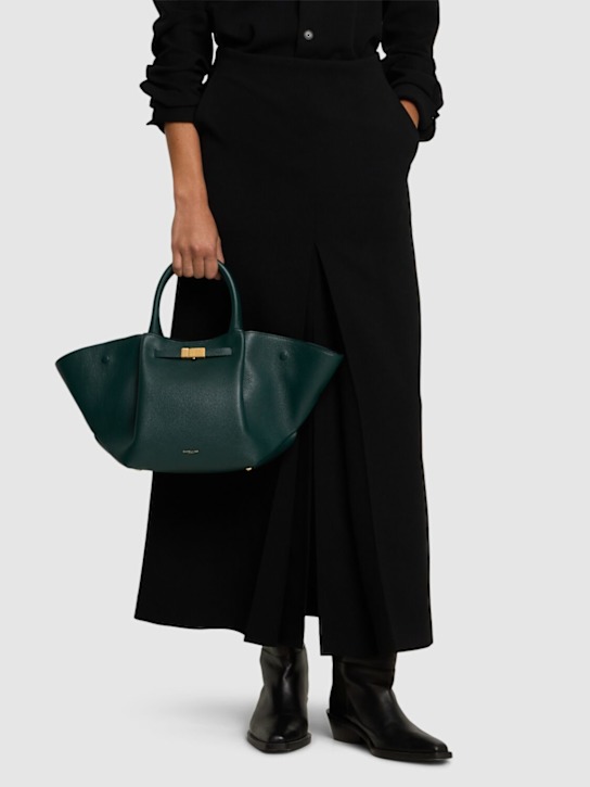 DeMellier: The Midi New York grained leather bag - women_1 | Luisa Via Roma