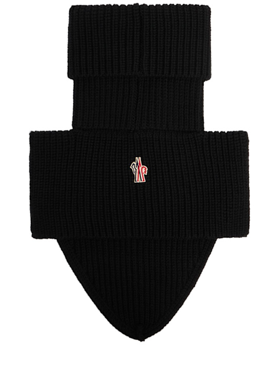 Moncler Grenoble: Virgin wool neck warmer - women_0 | Luisa Via Roma