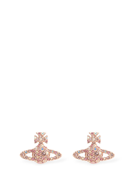 Vivienne Westwood: Grace bas relief stud earrings - women_0 | Luisa Via Roma