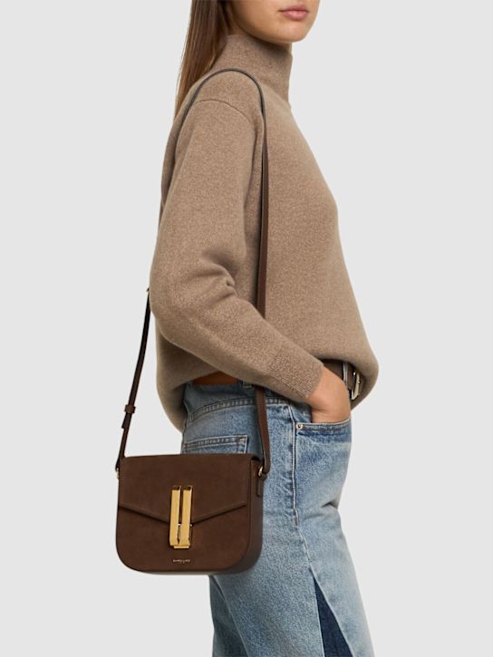 DeMellier: Small Vancouver suede shoulder bag - women_1 | Luisa Via Roma