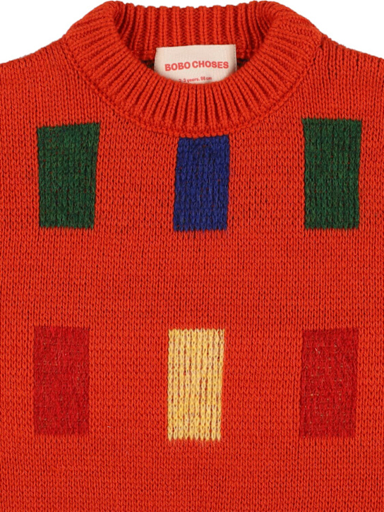 Bobo Choses: Color Game ジャカードセーター - kids-boys_1 | Luisa Via Roma