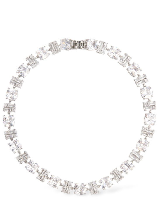 Rabanne: Crystal collier necklace - women_0 | Luisa Via Roma