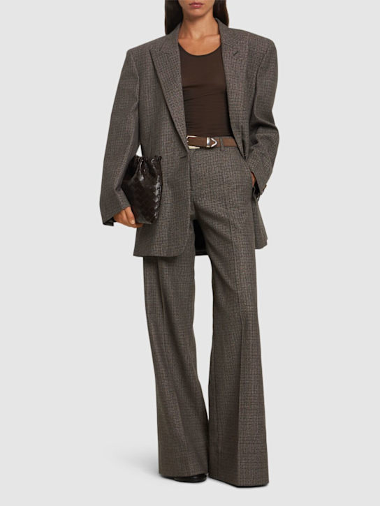 Stella McCartney: Wool flared pants - women_1 | Luisa Via Roma