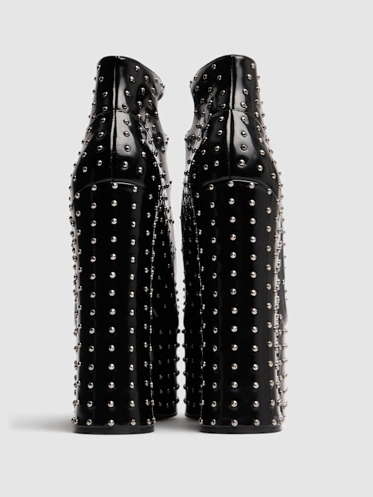 Marc Jacobs: Escarpins en cuir clouté Kiki 165 mm - Noir - women_3 | Luisa Via Roma