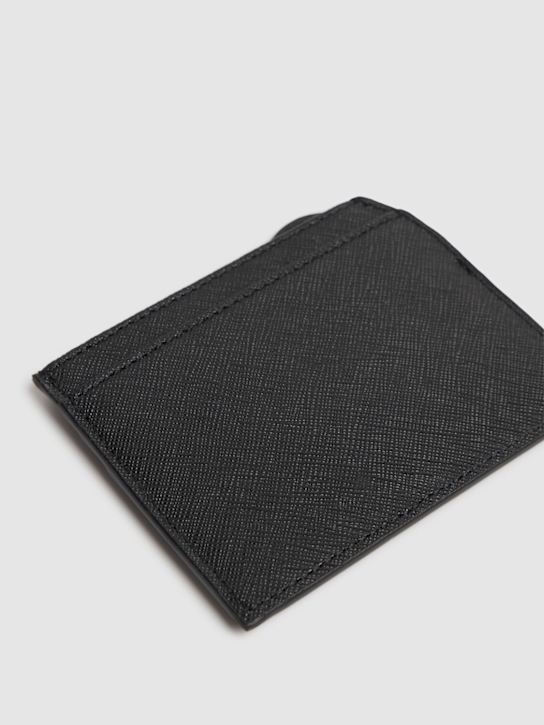 Vivienne Westwood: Heart saffiano leather card holder - women_1 | Luisa Via Roma