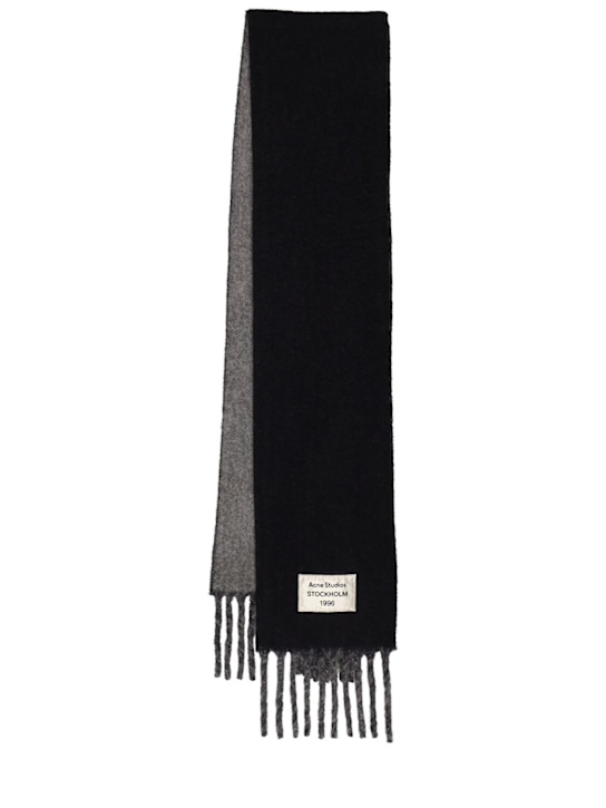 Acne Studios: Vally solid alpaca blend scarf - women_0 | Luisa Via Roma