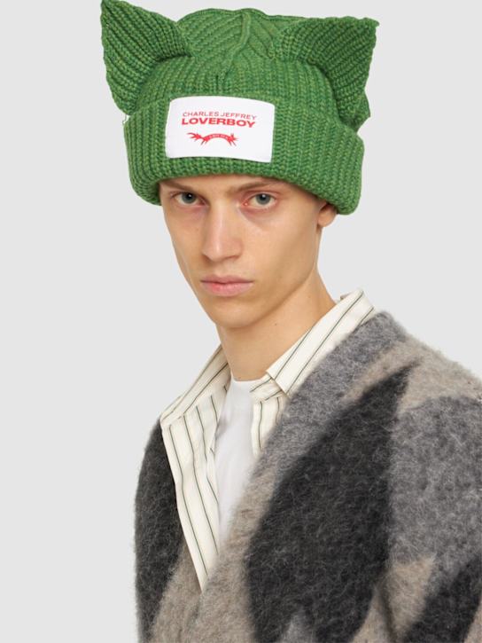 Charles Jeffrey LOVERBOY: Chunky ears beanie - men_1 | Luisa Via Roma