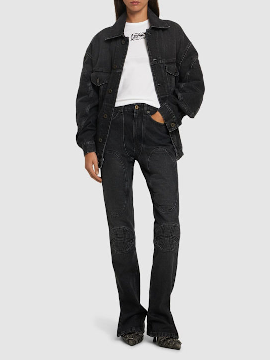 Jean Paul Gaultier: Stretch cotton jersey baby t-shirt - women_1 | Luisa Via Roma