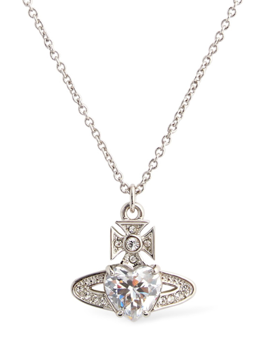 Vivienne Westwood: Ariella crystal pendant necklace - women_0 | Luisa Via Roma