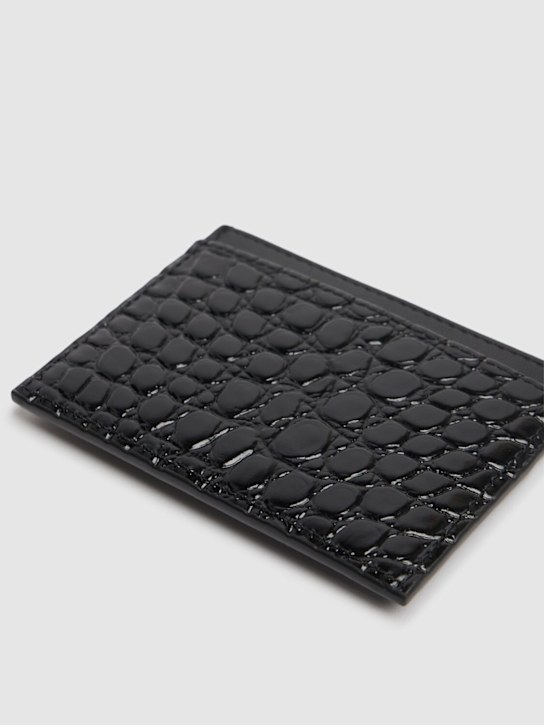 Vivienne Westwood: Logo embossed leather card holder - women_1 | Luisa Via Roma