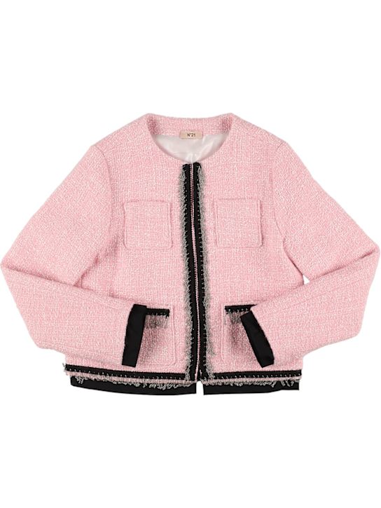 N°21: Giacca in misto lana bouclé - kids-girls_0 | Luisa Via Roma