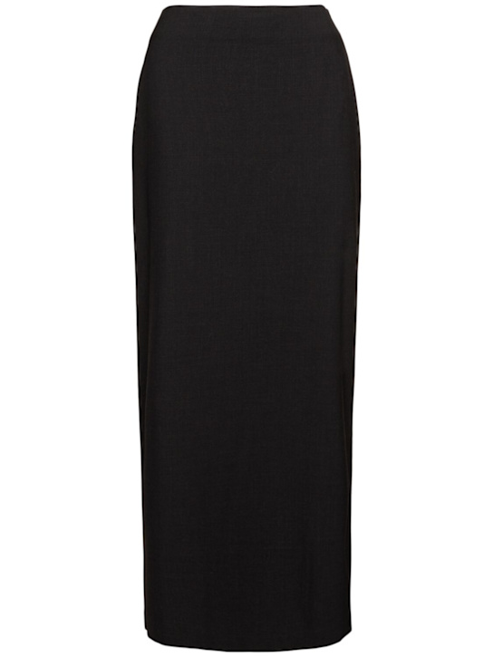 Loulou De Saison: Samos ウールブレンドニットスカート - women_0 | Luisa Via Roma