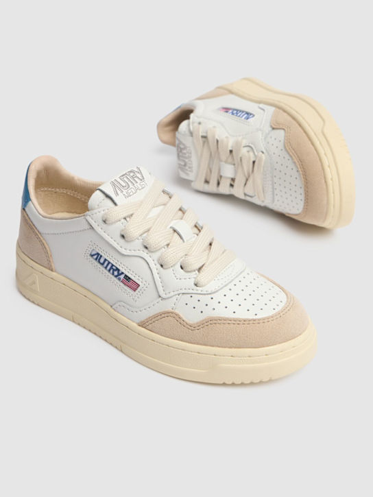 Autry: Sneakers low top Medalist in pelle - kids-girls_1 | Luisa Via Roma