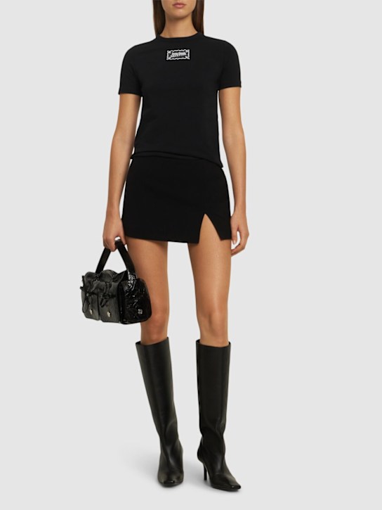 Jean Paul Gaultier: Stretch cotton jersey baby t-shirt - women_1 | Luisa Via Roma