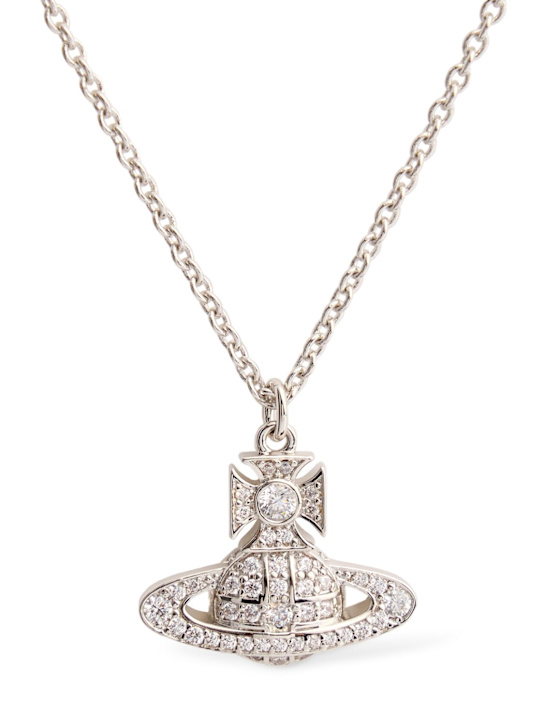 Vivienne Westwood: Carmela bas relief pendant necklace - men_0 | Luisa Via Roma