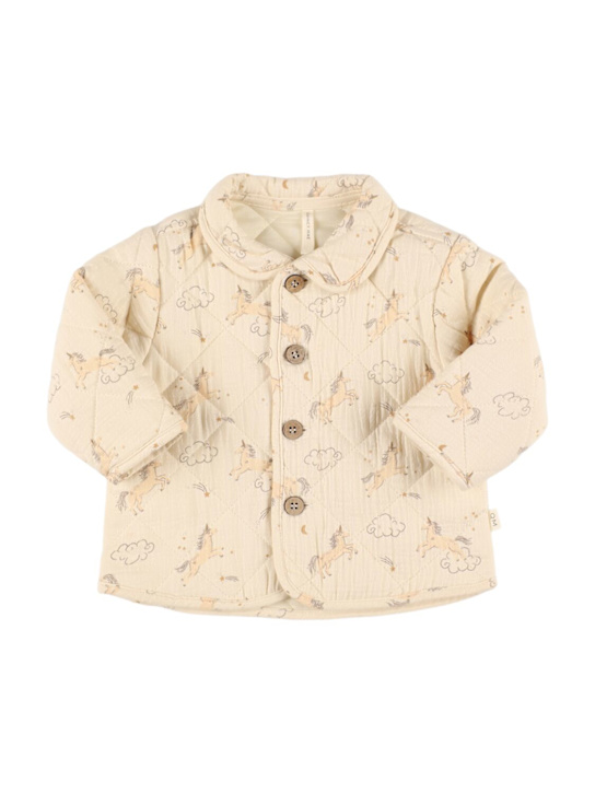 Quincy Mae: オーガニックコットンジャケット - kids-girls_0 | Luisa Via Roma