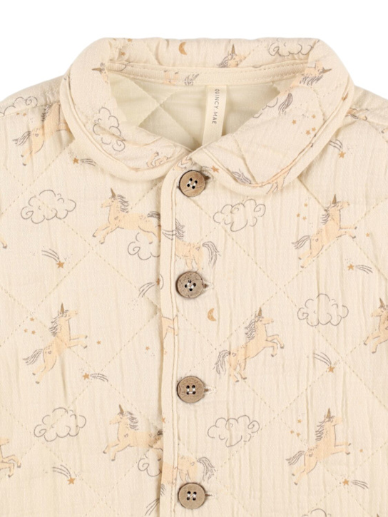 Quincy Mae: オーガニックコットンジャケット - kids-girls_1 | Luisa Via Roma